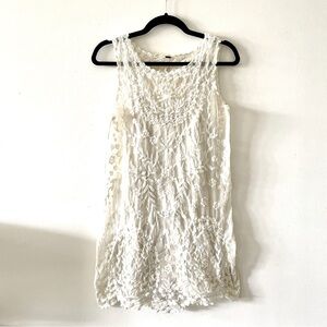 Free People White Lace Dress